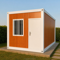 Casa Modular Impermeable, Casa Prefabricada, Casas Contenedor, Oficina Modular Prefabricada en Paquete Plano para Construcción