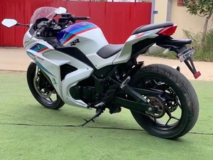 Kawasak1 <span class=keywords><strong>Mini</strong></span> <span class=keywords><strong>Ninja</strong></span> 200-400CC Phare Devil Eye Angel, Freins à disque avant et arrière, Compteur de vitesse LCD, Vitesse maximale de 180 km/h - Product Image 6