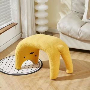 Tabouret de salon moderne en forme de chat, design mignon de dessin animé, idéal pour la maison - Product Image 3