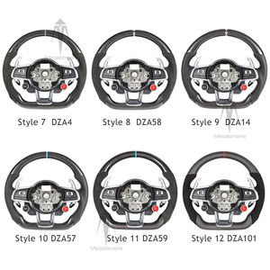 Volant de direction en fibre de carbone LED adapté aux Volkswagen GTI GTS R GTD MK7 <span class=keywords><strong>Golf</strong></span> 6 7 GTD Polo, volant de direction pour VW durable - Product Image 4