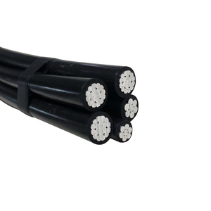 Cavo ABC di Alta Qualità a Prezzo di Fabbrica, Conduttore ACSR con Isolamento XLPE/PVC, 500m per Costruzioni Industriali Aeree 3X70+54.6+<span class=keywords><strong>1X16</strong></span> - Product Image 3