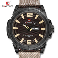 Naviforce — montre à Quartz pour hommes, montre-bracelet à Quartz étanche, de haute qualité, Sport, Date, 9066