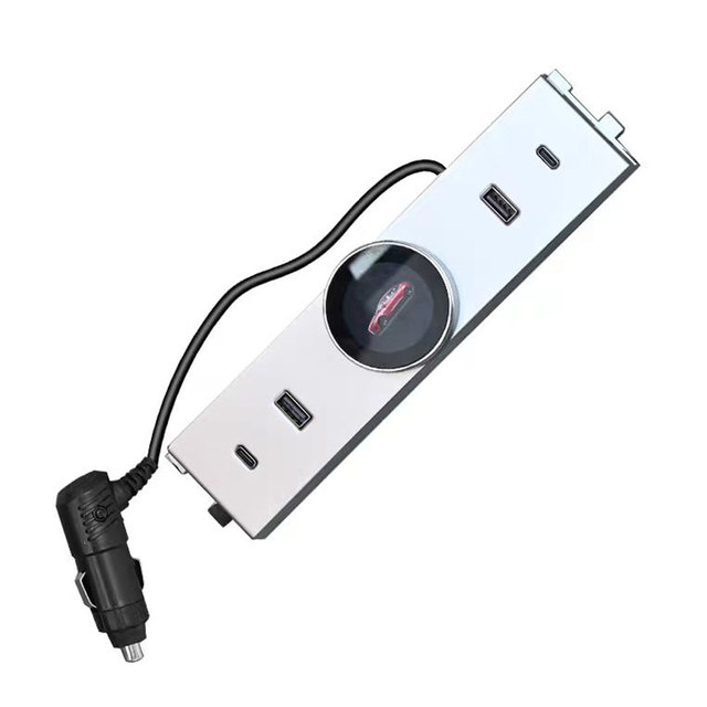Knob Screen Center Console Docking Station for Tesla Model 3 Highland USB Hub Car Accessories Extension Dock