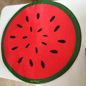 Hot Selling maßge schneiderte frucht förmige Cooling <span class=keywords><strong>Pet</strong></span> Ice Gel Matte Selbst kühlende Matte für Haustiere Wassermelone Haustier Matte - Product Image 2