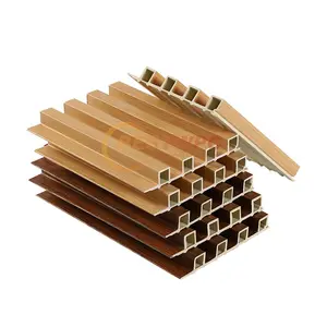 Длительный срок службы, декоративная панель из ДПК, деревянная композитная внутренняя стеновая панель, поставщик китайского завода