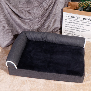 Baming, venta al por mayor, camas de espuma lavables para mascotas para perros y gatos pequeños, medianos y grandes, sofá de imitación, cama para perros, alfombrilla de <span class=keywords><strong>Color</strong></span> personalizado, perrera - Product Image 3