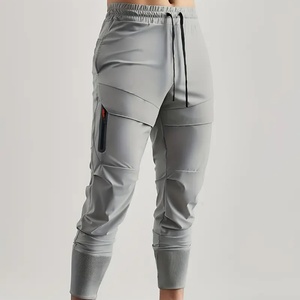 Pantalons de survêtement de sport en polyester 100% personnalisés par le fabricant, avec poches, pantalons de jogging, vêtements de sport décontractés, pantalons de survêtement pour homme, taille surdimensionnée, pantalons pour homme - Product Image 6