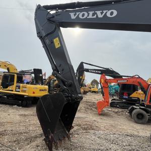 Excavadora usada VOLVO EC210 21 toneladas Maquinaria de construcción de segunda mano EC210B EC380 Original Buen Estado - Product Image 2