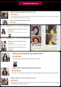 Diadema trenzada Marrón Destacados Caja sintética Peluca trenzada con banda para la <span class=keywords><strong>cabeza</strong></span> Sin nudos Listo para ir Peluca de pelo pretrenzado sin pegamento - Product Image 6