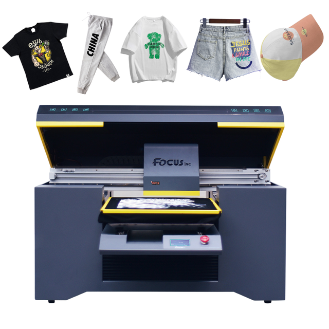 T-shirt Printing Machine  Digital Inkjet Printer Direct to Garment Printer Customized Clothes Printing Machine Textile Printer