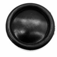 Œillets de câble en caoutchouc noir, œillets de câble isolé, opacité
