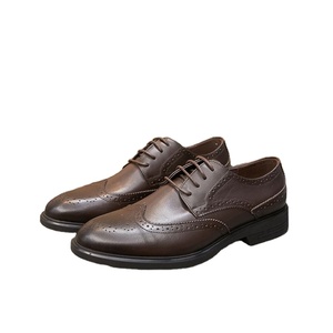 2025 Top Luxury Designer Spring <b>Men</b> Genuine Leather Formal <b>Dress</b> Shoes Autumn Business Wedding Office Shoes - Product Image 1