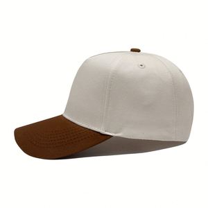 Casquette de baseball en coton durable avec logo brodé 3D personnalisé, design unique bicolore, vente en gros OEM ODM, idéale pour les cadeaux de fête - Product Image 4