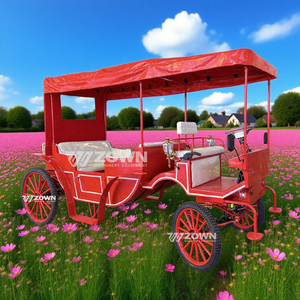 Carroza Eléctrica ZOWN Vintage para Turismo, Colores Personalizables, 4 Ruedas, Asientos para 4-6 Personas, Nueva - Product Image 4
