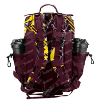 Sac à dos tactique de chasse et de pêche Trailpop pour l'extérieur avec plusieurs points d'attache, optimisé pour le rangement des équipements