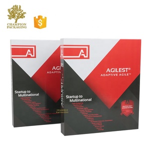 custom design printed cardboard 3-ring binder for files collection