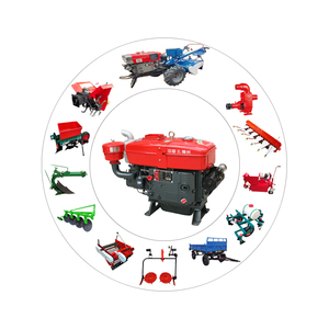 Moteur diesel 23 CV bicylindre refroidi par air 4 temps, modèle 2025, très demandé, pour machines agricoles industrielles portables avec boîte de vitesses - Product Image 1