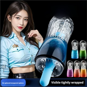 Masturbateur automatique à aspiration chauffante, produit sexuel, vibromasseur, gobelet, jouets sexuels en TPE pour hommes, <span class=keywords><strong>masturbation</strong></span> masculine - Product Image 2