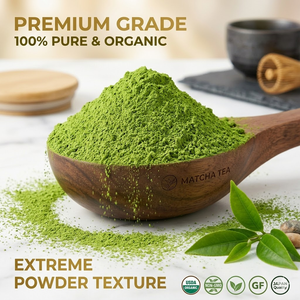 <span class=keywords><strong>Poudre</strong></span> de thé vert Matcha biologique de qualité supérieure 100% naturelle, <span class=keywords><strong>en</strong></span> vrac, qualité culinaire et cérémonielle, pour la pâtisserie, les smoothies et les lattes - Product Image 2
