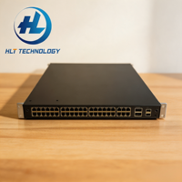 WS-C2960X-48FPD-L Switch Gigabit PoE+ administrado de 48 puertos con 2 enlaces ascendentes SFP+ de 10G, presupuesto de energía de 740W, red empresarial de capa 3