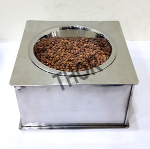 Dog Pet Feeding Stainless Steel Food Bowl Pet <b>Feeder</b> Dog & <b>Cat</b> Bowl Stainless Steel Food and Water Bowls for Large Dogs and <b>Cats</b> - Product Image 2