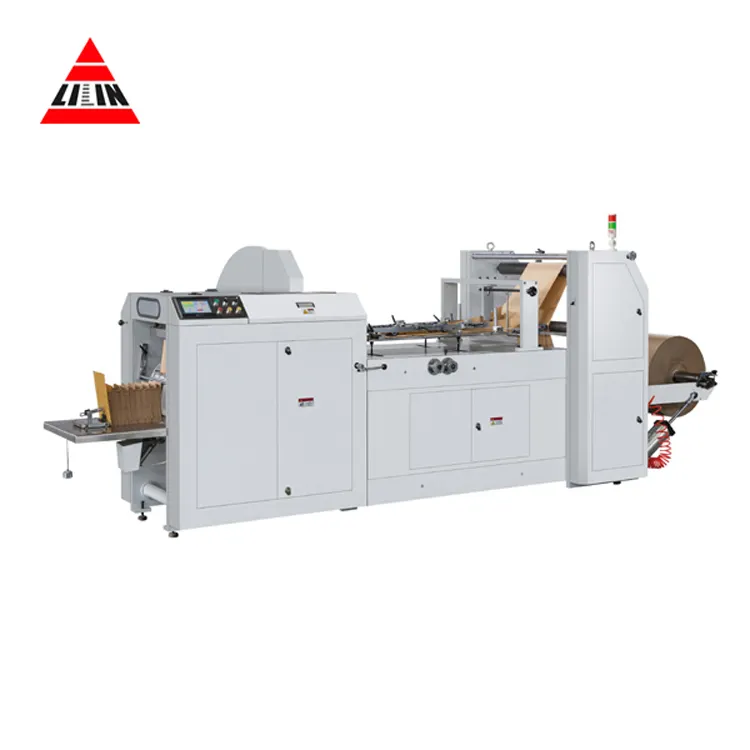 LMD Series 400 Model Customizable Sharp-Bottom 500Pcs/Min Making Speed Bread Bag Dried Fruit Bag Paper Bags Produce Line