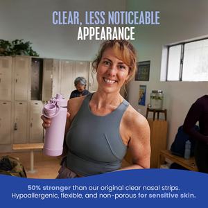 Bandelettes nasales personnalisables OEM extra résistantes de qualité supérieure 36x11mm & 55x18mm pour soulager le ronflement et les performances athlétiques - Product Image 2