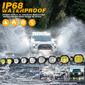 Nuova Barra Luminosa LED RGB DRL Modulare Personalizzata da 20/40/50 Pollici per Portapacchi, 6500 <span class=keywords><strong>Lumen</strong></span> per Veicoli 12V-24V, 4WD, SUV, Camion, Fuoristrada - Product Image 5