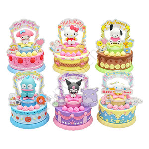 Figuras Sorpresa de Pastelitos Dulces, Lindos Postres de Gatitos, <span class=keywords><strong>My</strong></span> <span class=keywords><strong>Melody</strong></span>, <span class=keywords><strong>Kuromi</strong></span> y Cinnamoroll, Cápsulas Gashapon, Muñecas en Bola, Regalo 100-120mm - Product Image 2