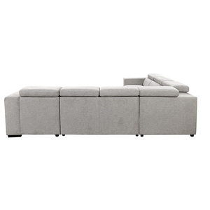 Canapé-lit d'angle moderne <span class=keywords><strong>avec</strong></span> rangement, convertible et extensible, idéal pour salon et appartement - Product Image 2