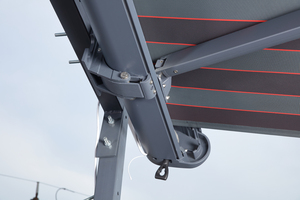 Fábrica de Toldos en China, Toldos para Patios Exteriores, Toldo Motorizado de Aluminio con Sensor, Toldo Retráctil, Precio - Product Image 4