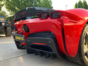 Alerón de parachoques trasero OEM de fibra de carbono seco, piezas de automóviles, kits de labios traseros para <span class=keywords><strong>Ferrari</strong></span> SF <span class=keywords><strong>90</strong></span> - Product Image 6