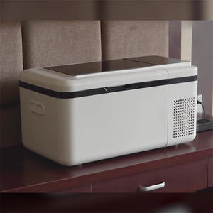 Réfrigérateur portable de voiture 19L à faible bruit et silencieux Compresseur 24V <span class=keywords><strong>Petit</strong></span> congélateur à double usage pour usage domestique Congélateur Réfrigérateur - Product Image 1