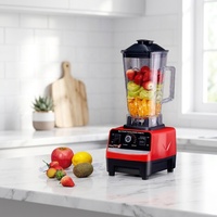 Blender Elektrik 2L Kecepatan Tinggi Multifungsi Pembuat Smoothie dan Susu Kedelai dengan Pisau Ganda Stainless Steel untuk Penggunaan di Rumah