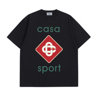 T-shirt blanc pour hommes, col rond, manches courtes, en coton, streetwear décontracté