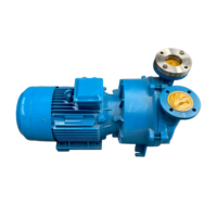 Unidad de Bomba de Vacío de Anillo Líquido de Alto Vacío con Condensador Intermedio y Intercambiador de Calor por Enfriamiento por Agua