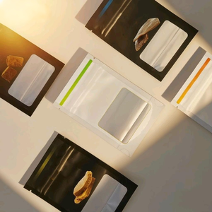 ถุงซิปแบบตั้งพร้อมถุงเกรดอาหารกันกลิ่นสำหรับถุงซิปล็อคช็อคโกแลตคุกกี้ดีไซน์แบบกำหนดเอง - Product Image 2