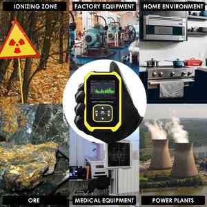 Digital Radiation Detector Dosimeter Geiger Counter Beta Gamma X-ray Rechargeable Radioactive Monitor Tester Switchable - Product Image 3