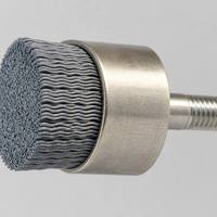 Brosse à filament abrasif pour poignée de stylo 6-40mm pour débavurage, meulage, polissage, carbure de silicium, céramique, élimination des marques d'usinage CNC