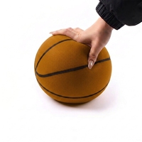 Ballon de basketball silencieux en mousse PU 620g Taille 7 (29,5 po) – Toucher doux, faible bruit, pour entraînement en intérieur, personnalisable avec logo, vente en gros