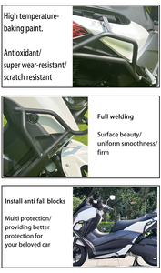 Cho haojin sy02 xe máy cơ thể Hệ thống phía trước và phía sau Bumper bảo vệ chống va chạm và mùa thu bội - Product Image 3