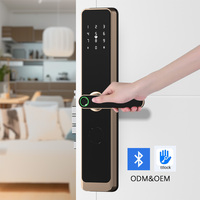 Application TTLOCK pour serrure intelligente, serrure numérique sécurisée, biométrique, tactile et par empreinte digitale, mot de passe, clé électronique, contrôle d'accès pour hôtel, porte en bois