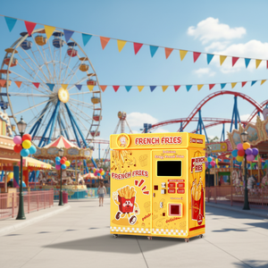 Máquina Expendedora de Papas Fritas Totalmente Automática con Función de Fritura Múltiple de Patatas y Otros Alimentos - Product Image 1