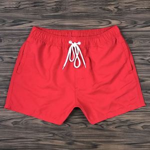 Short de bain pour homme, style classique, couleurs unies, personnalisable, avec doublure et poches latérales, pour la planche à roulettes - Product Image 3