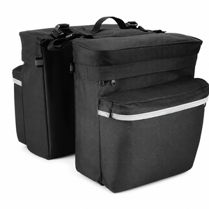 Sacoche <span class=keywords><strong>de</strong></span> vélo imperméable double face pour porte-bagages arrière - Product Image 1
