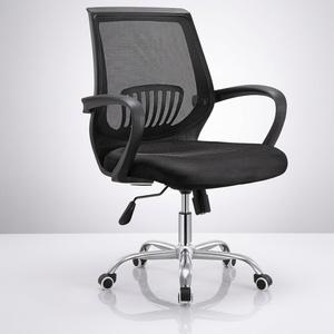 Sedia <span class=keywords><strong>da</strong></span> Ufficio Girevole per Visitatori, con Schienale Basso in Rete, Regolabile, in Polipropilene, Economica per <span class=keywords><strong>Casa</strong></span>, Ufficio, Showroom - Malesia - Product Image 6