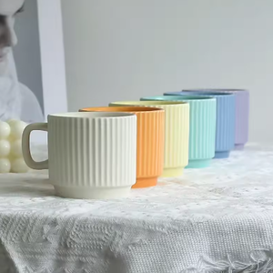 Taza de Café de Cerámica de 260 ml, Apta para Microondas y Lavavajillas, con Logotipo Personalizado, Moderna, para Oficina, a Buen Precio - Product Image 4