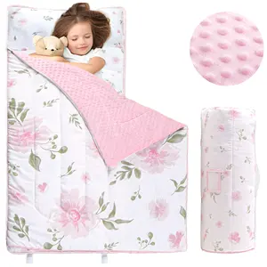 Großhandel Baby-Schlafsack für Kinder Tagwagen Kleinkind-Schlafraummatte mit herausnehmbarem Kissen und Fleece Minki-Decke