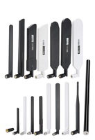 Antenne 4G intérieure omnidirectionnelle 600-2700Mhz longue portée 4G LTE Wifi antenne plate externe triple caoutchouc