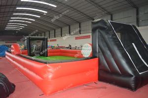 Outdoor Commerciële Gebruikte Opblaasbare Water Voetbalveld Opblaasbare Voetbal Arena Te Koop Opblaasbare Voetbalveld - Product Image 6